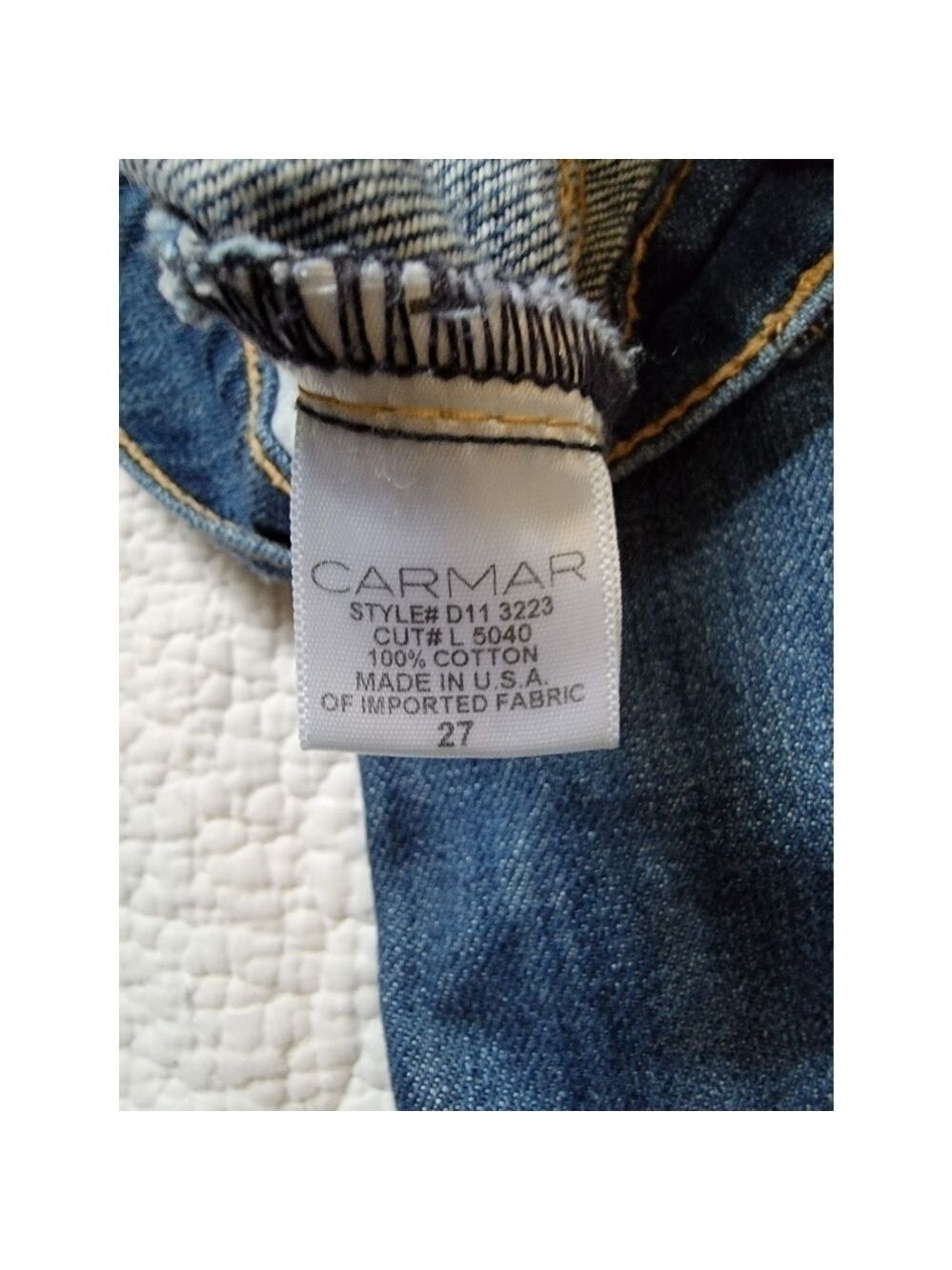 Carmar Distressed Jeans - Picture 6 of 8